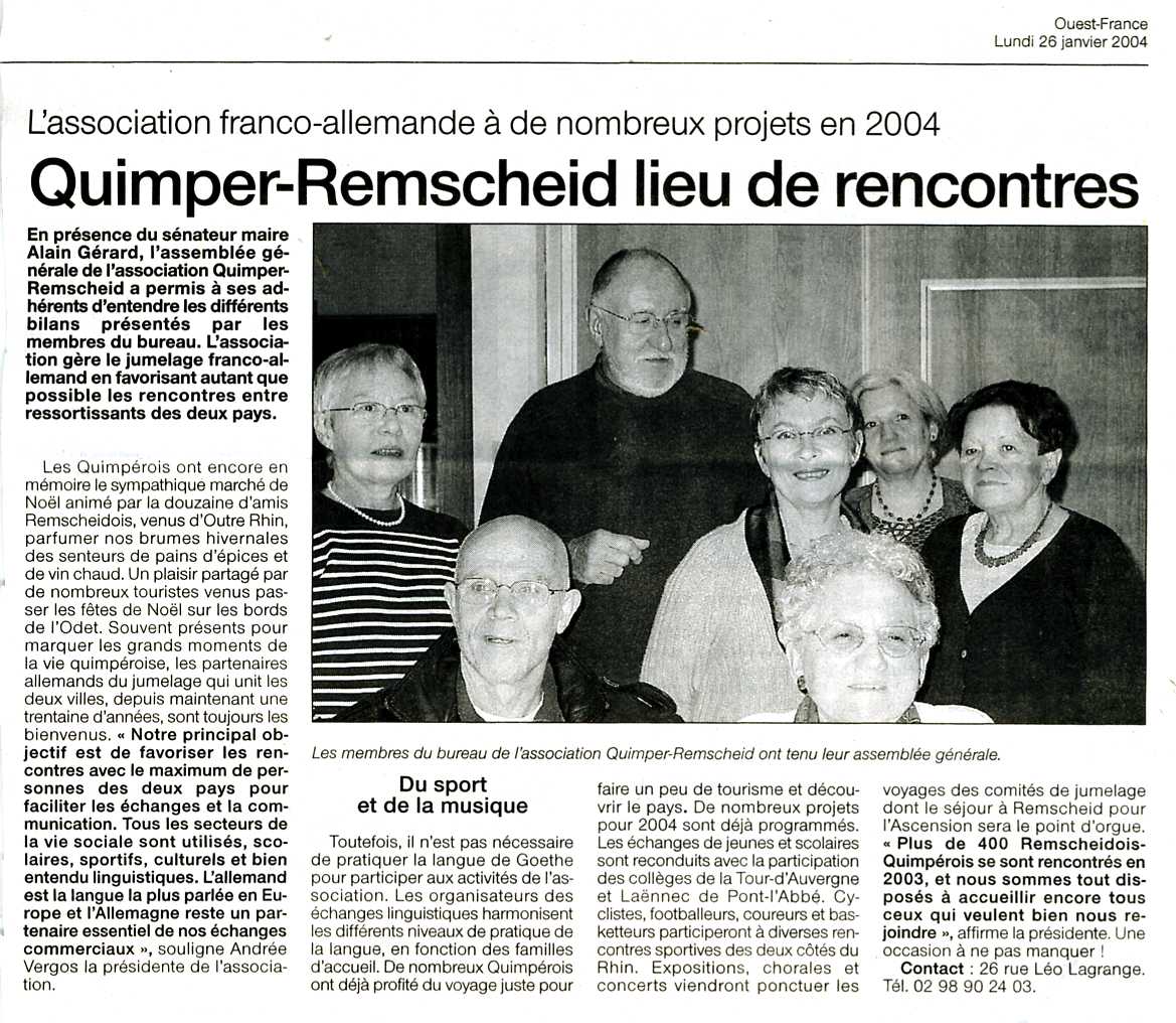 club de rencontre quimper